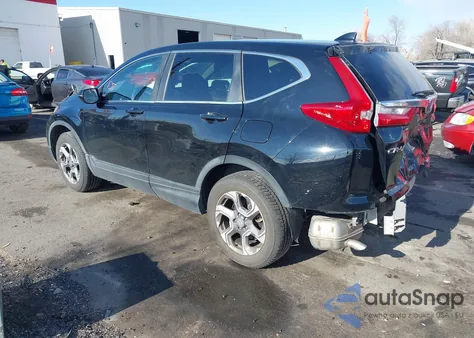 2018 Honda Cr-V Ex из США, поврежденный, VIN 7FARW2H54JE012886